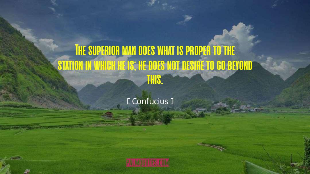 Superiors quotes by Confucius