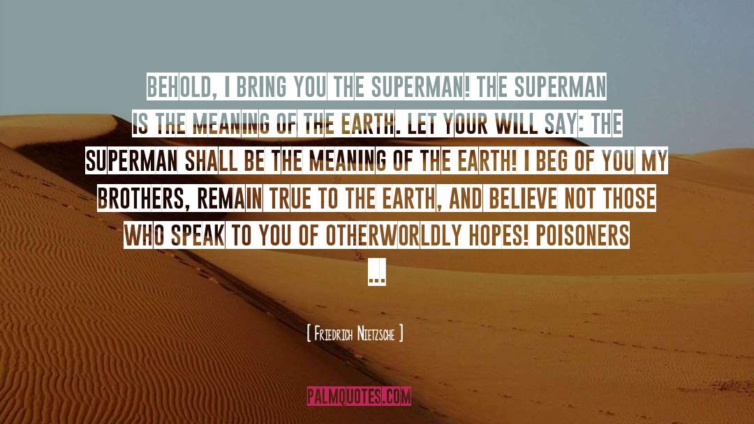 Superman quotes by Friedrich Nietzsche