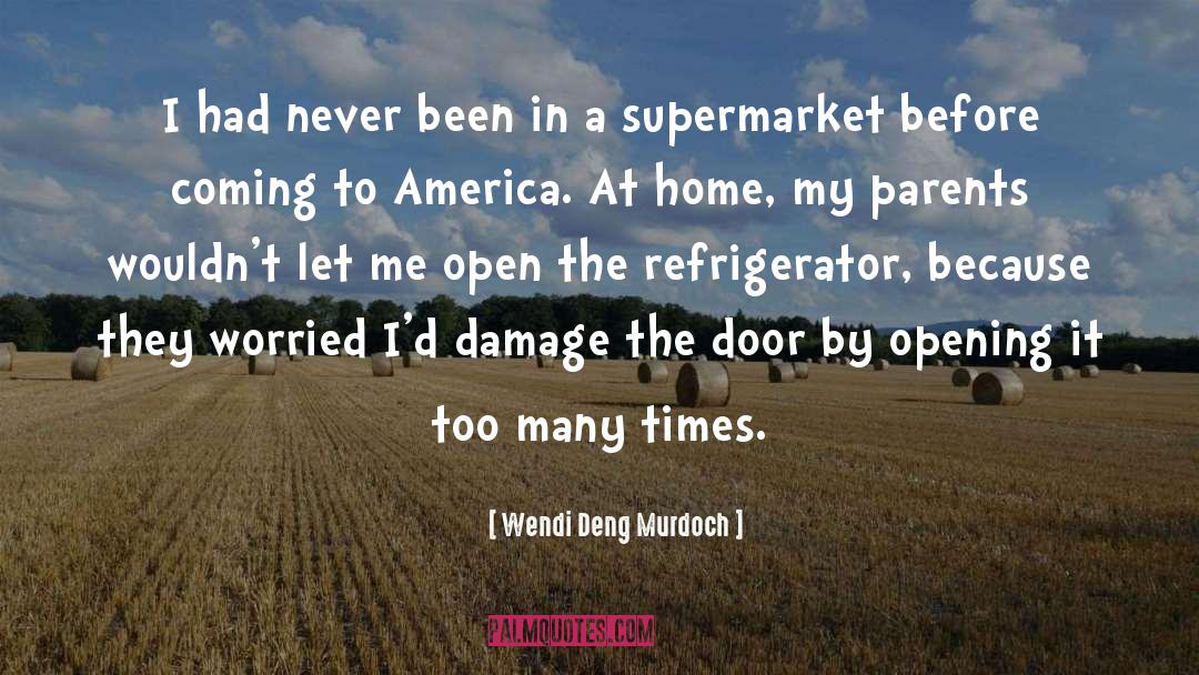 Supermarkets quotes by Wendi Deng Murdoch