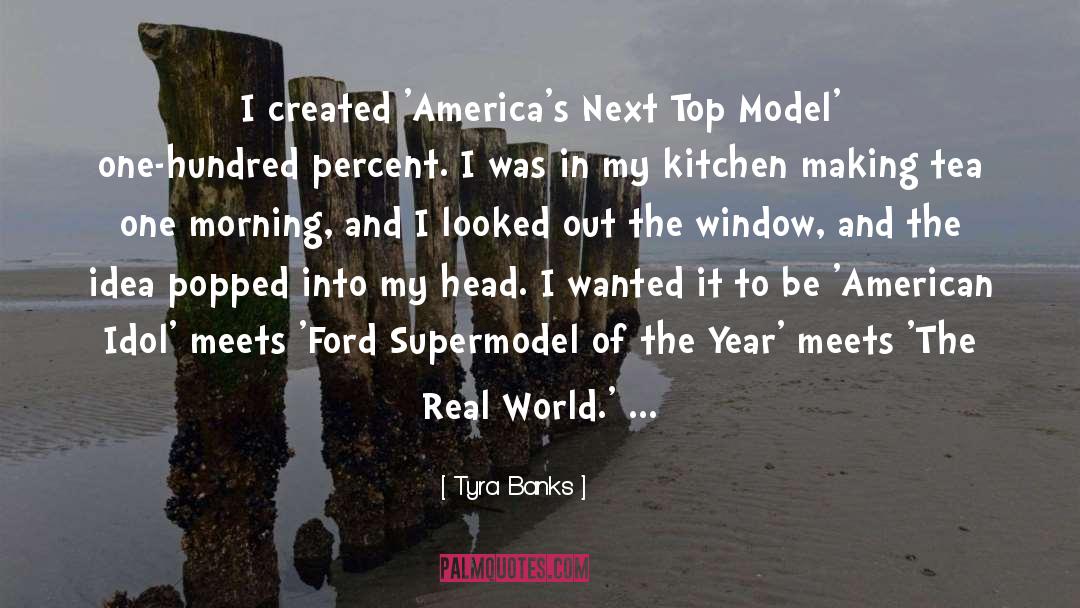 Supermodel quotes by Tyra Banks