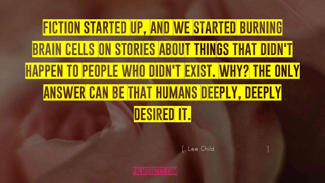 Supernatural Fiction quotes by Lee Child