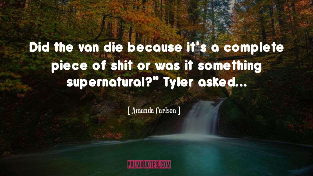 Supernatural quotes by Amanda Carlson