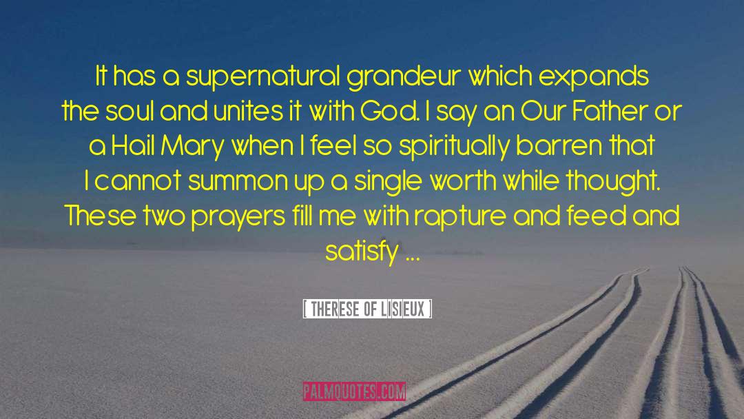 Supernatural quotes by Therese Of Lisieux