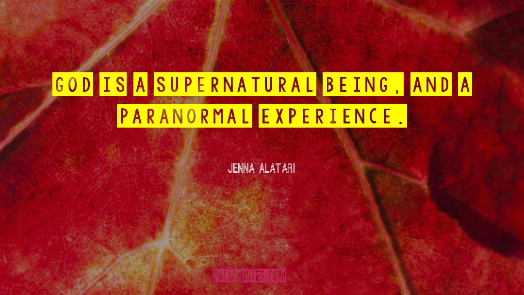 Supernatural Thriller quotes by Jenna Alatari