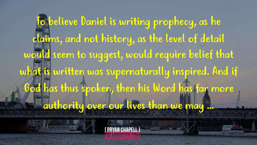 Supernaturally quotes by Bryan Chapell