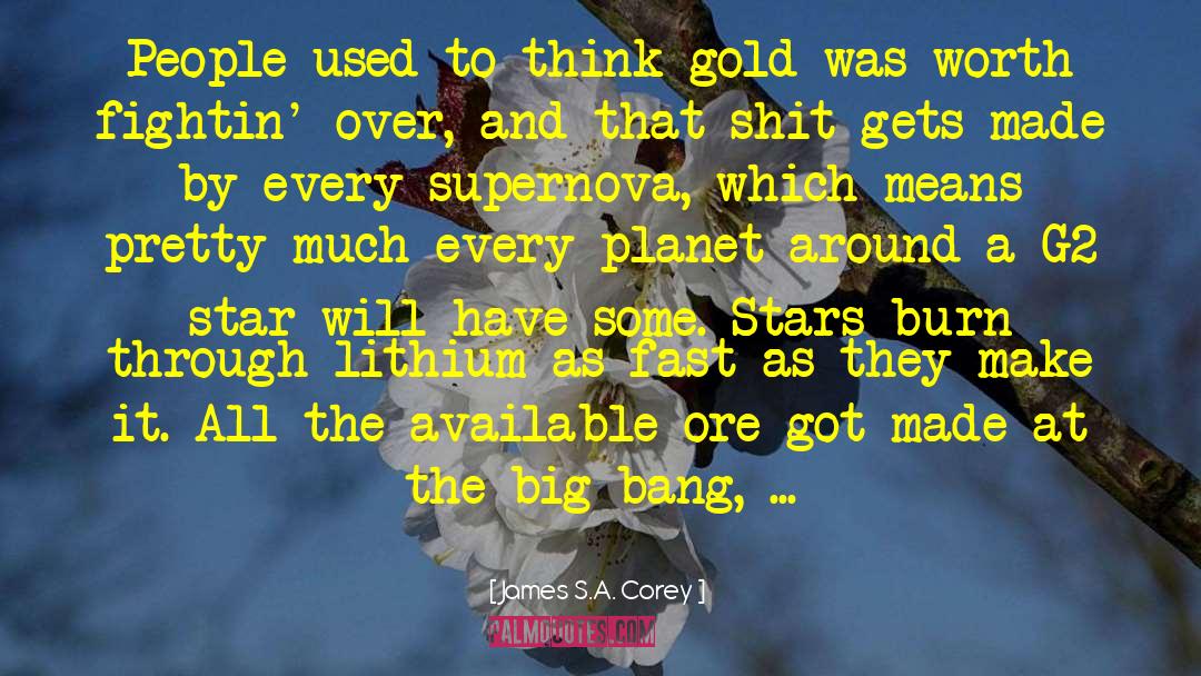 Supernova quotes by James S.A. Corey