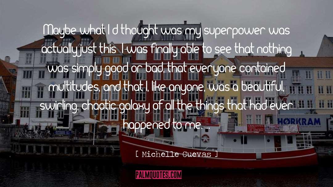 Superpower quotes by Michelle Cuevas