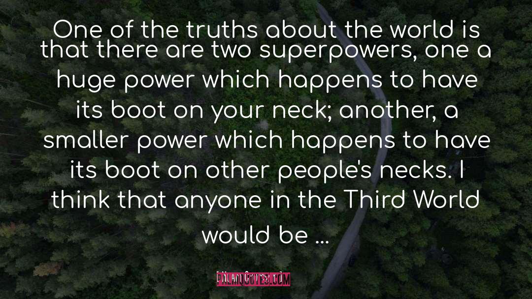 Superpower quotes by Noam Chomsky