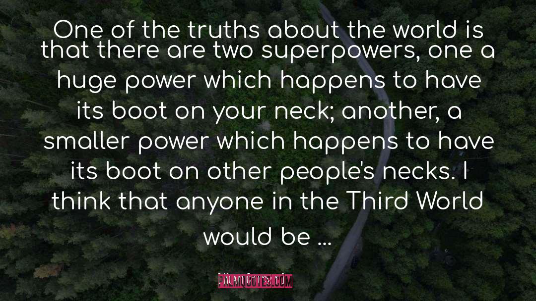 Superpowers quotes by Noam Chomsky
