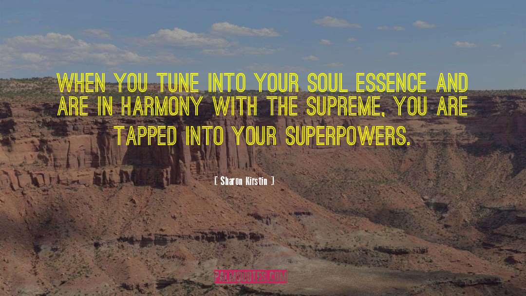 Superpowers quotes by Sharon Kirstin