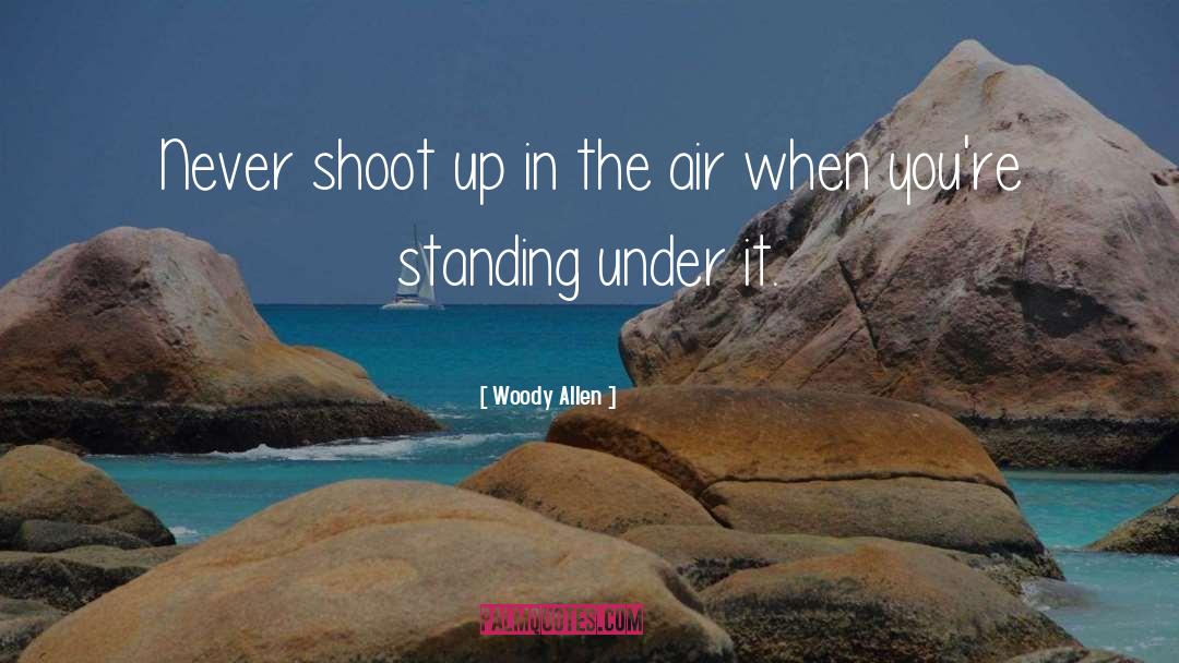 Supersaturated Air quotes by Woody Allen