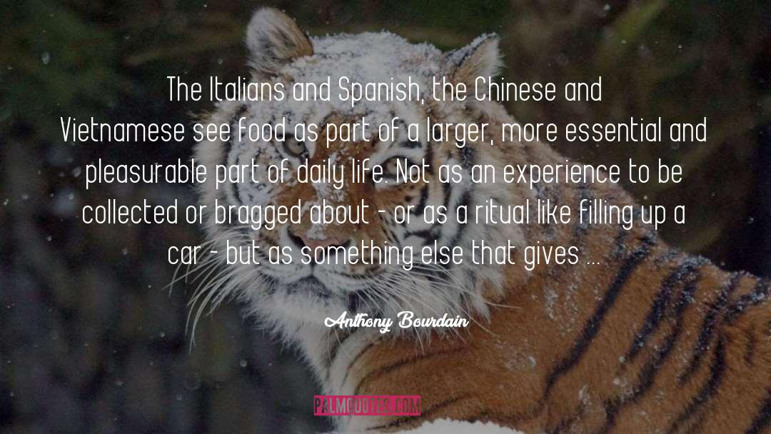Supersedes In Spanish quotes by Anthony Bourdain
