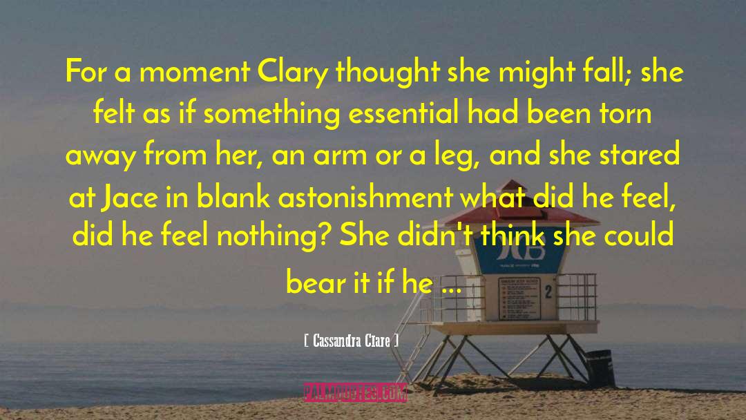Superslow Leg quotes by Cassandra Clare