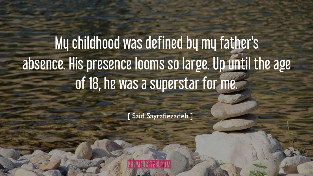 Superstar quotes by Said Sayrafiezadeh