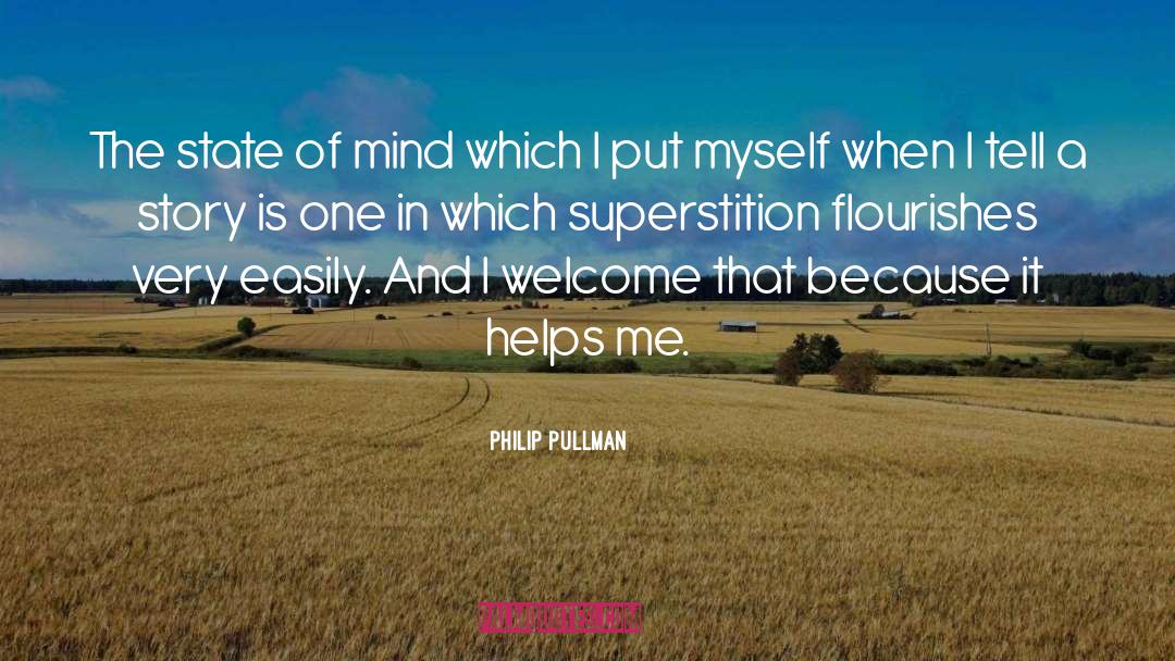 Superstition And Ocd quotes by Philip Pullman