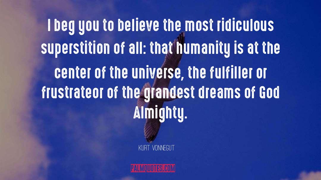 Superstition quotes by Kurt Vonnegut