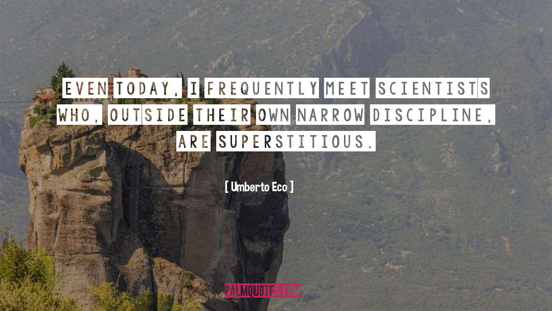 Superstitious quotes by Umberto Eco