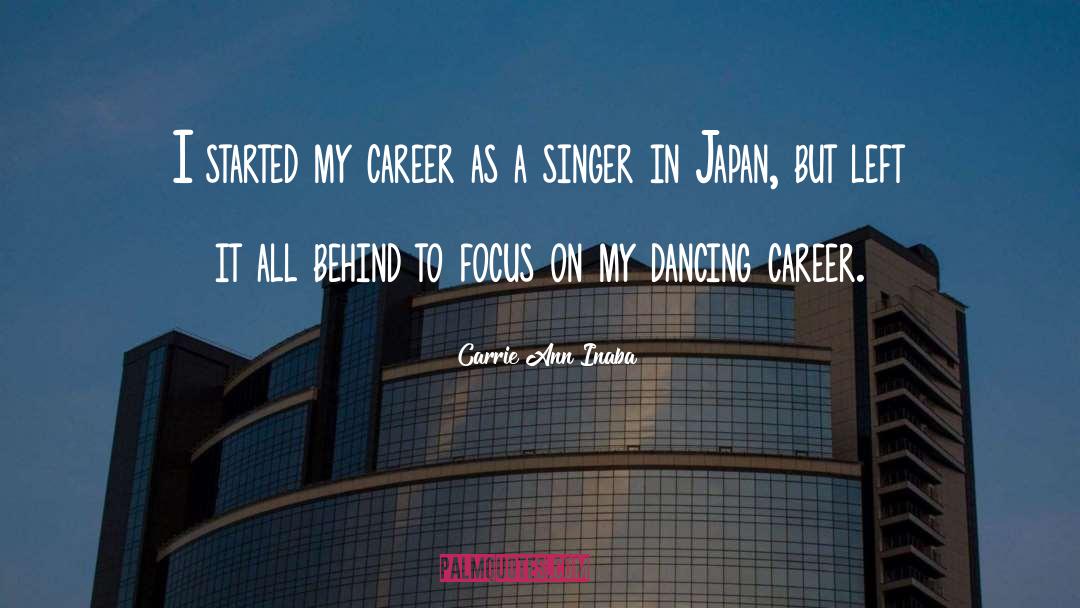 Superstrong Career quotes by Carrie Ann Inaba