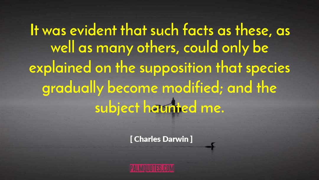 Supervenience Explained quotes by Charles Darwin