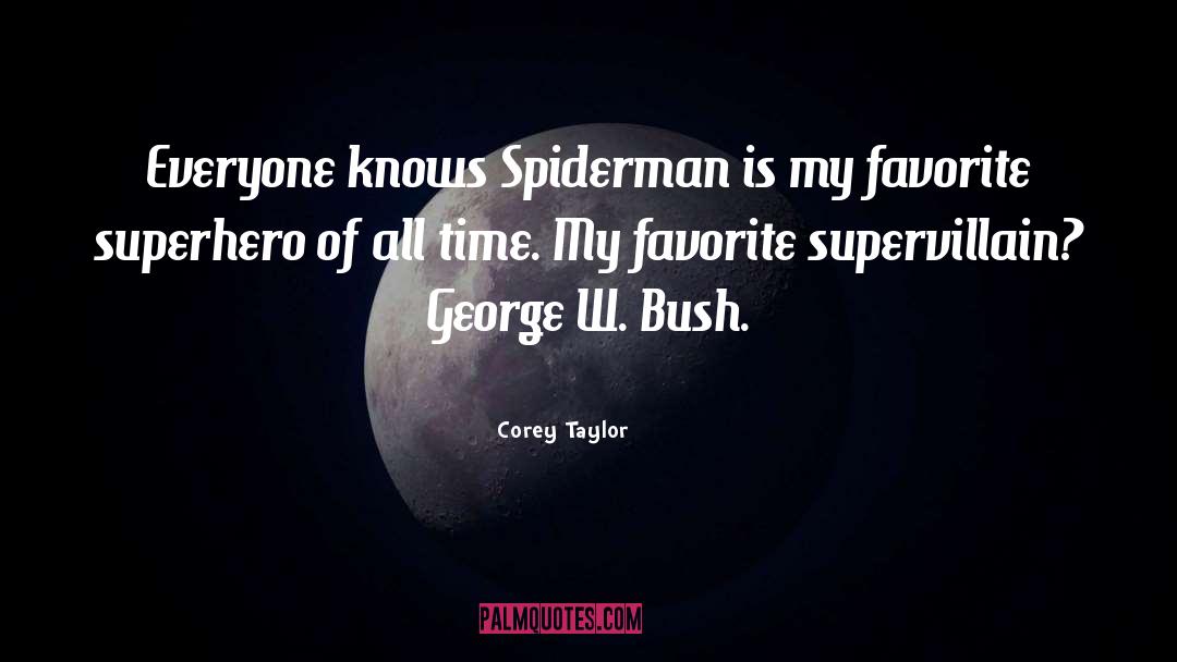 Supervillain quotes by Corey Taylor