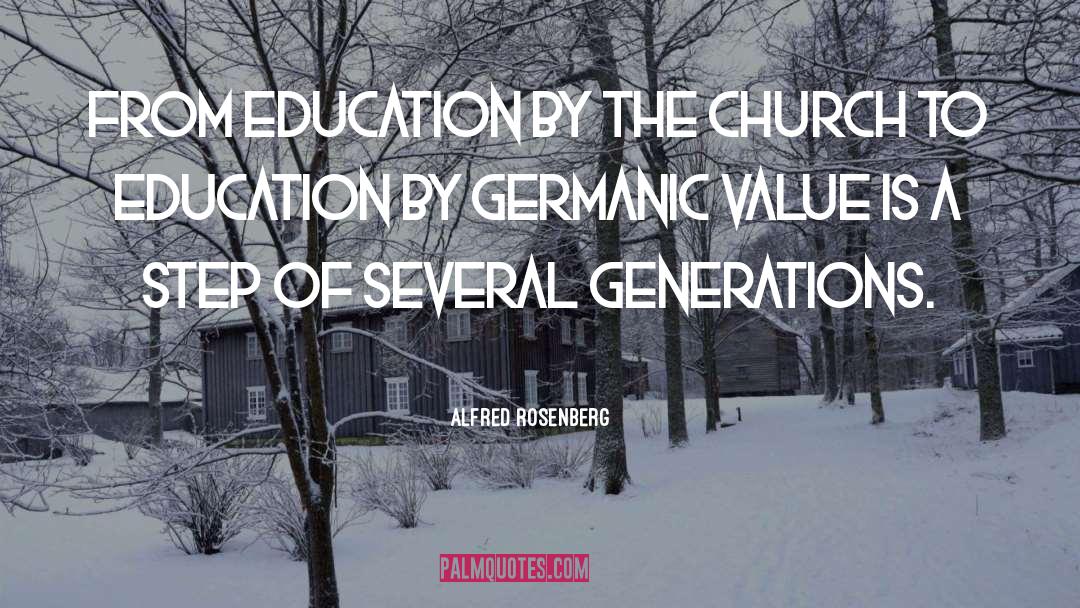 Supervision In Education quotes by Alfred Rosenberg