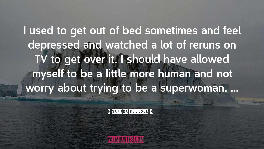 Superwoman quotes by Sandra Bullock