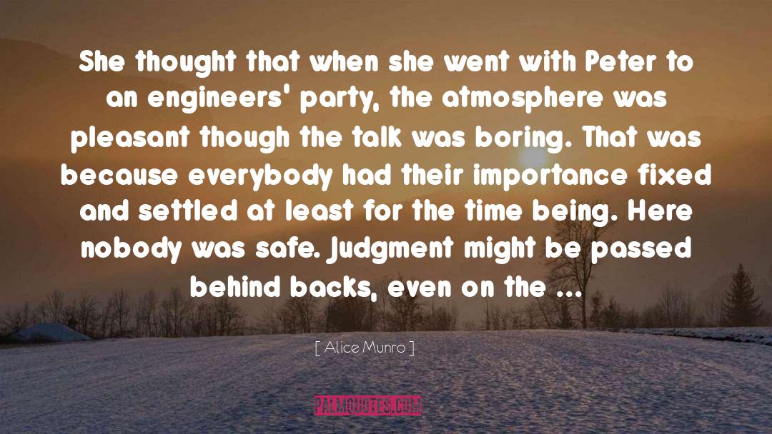 Supper Time quotes by Alice Munro