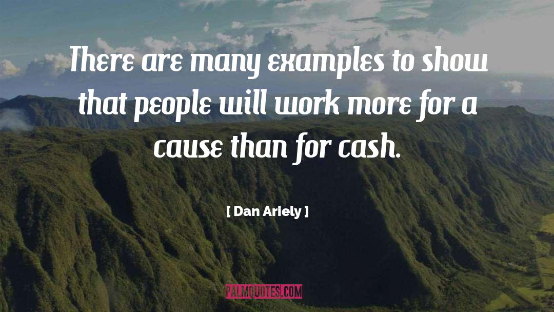 Supplemented Examples quotes by Dan Ariely