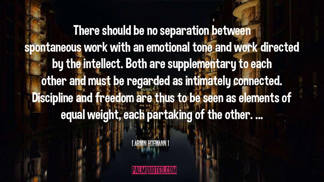 Supplements quotes by Armin Hofmann