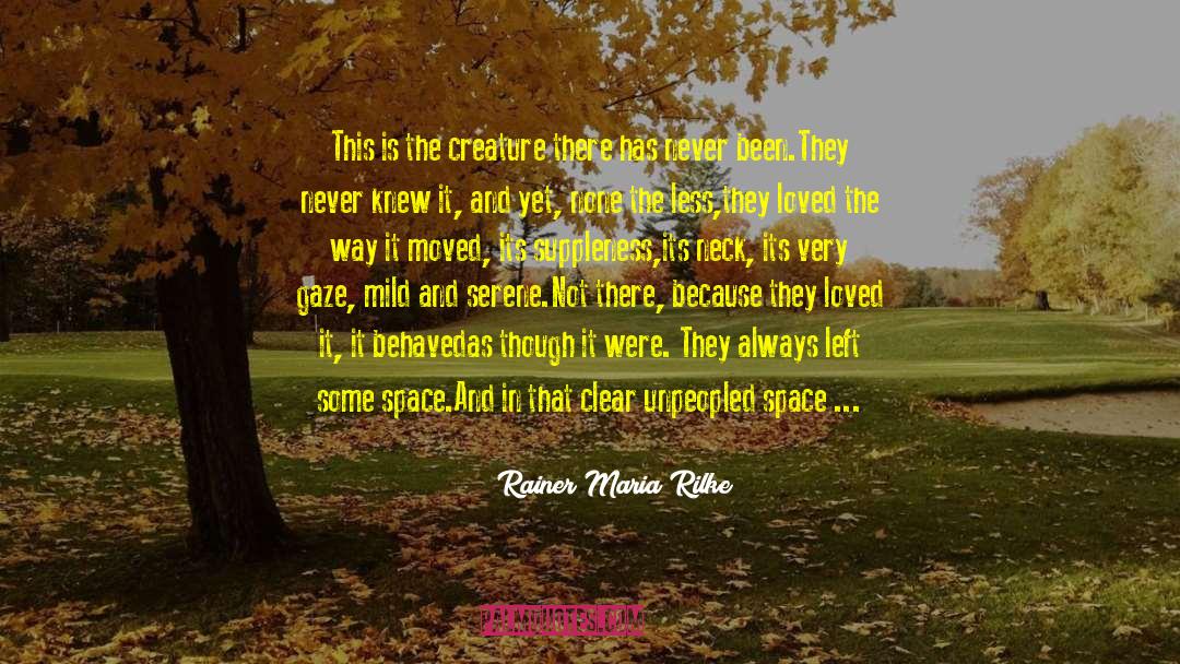 Suppleness quotes by Rainer Maria Rilke