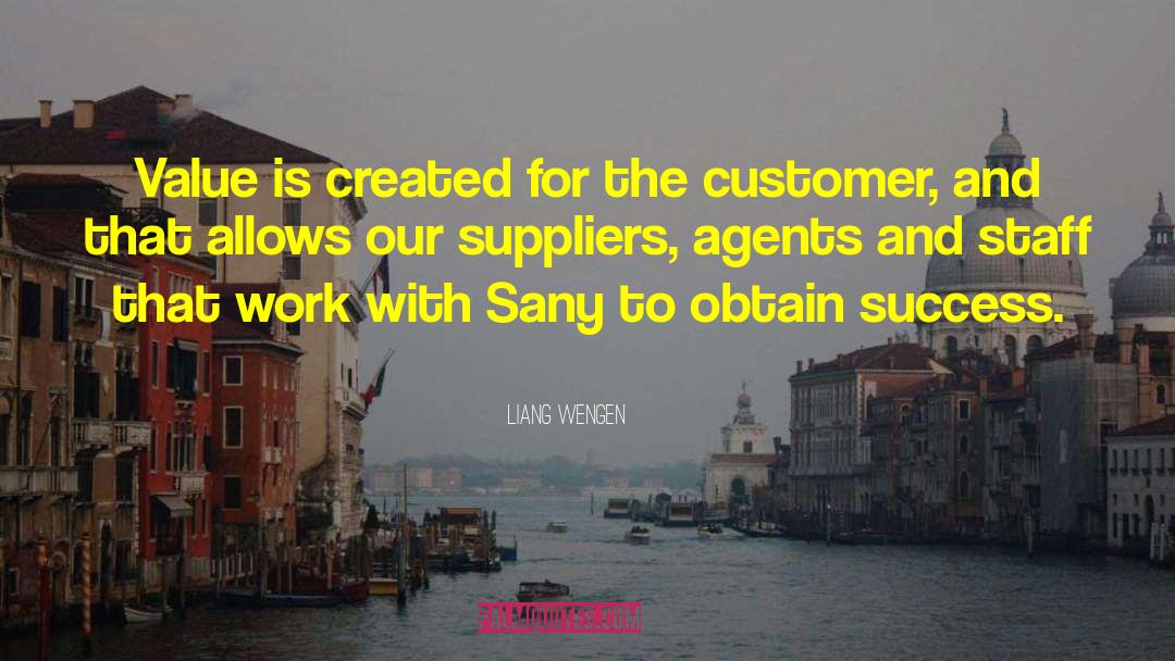 Suppliers quotes by Liang Wengen