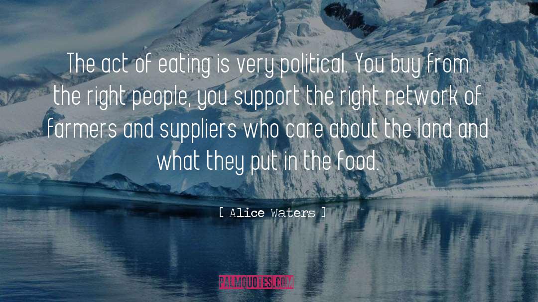 Suppliers quotes by Alice Waters