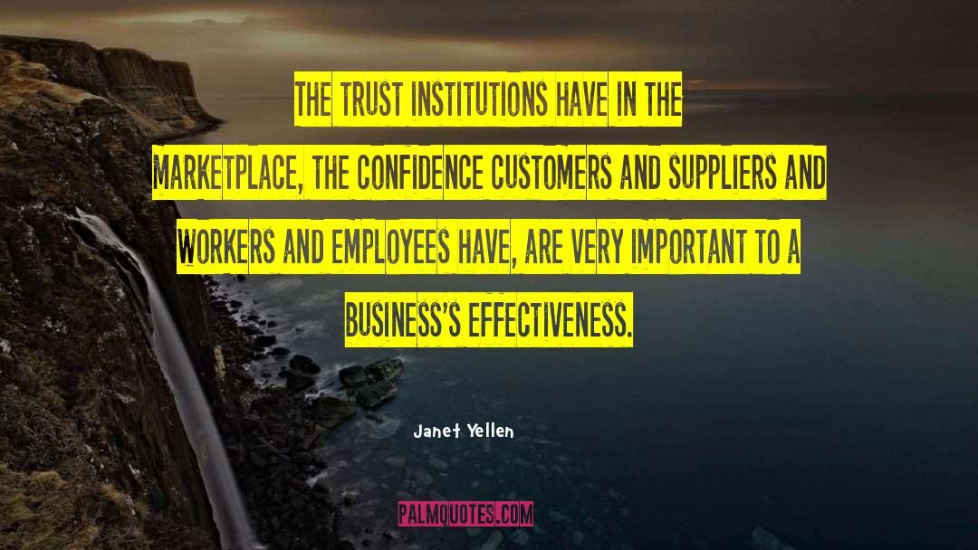 Suppliers quotes by Janet Yellen