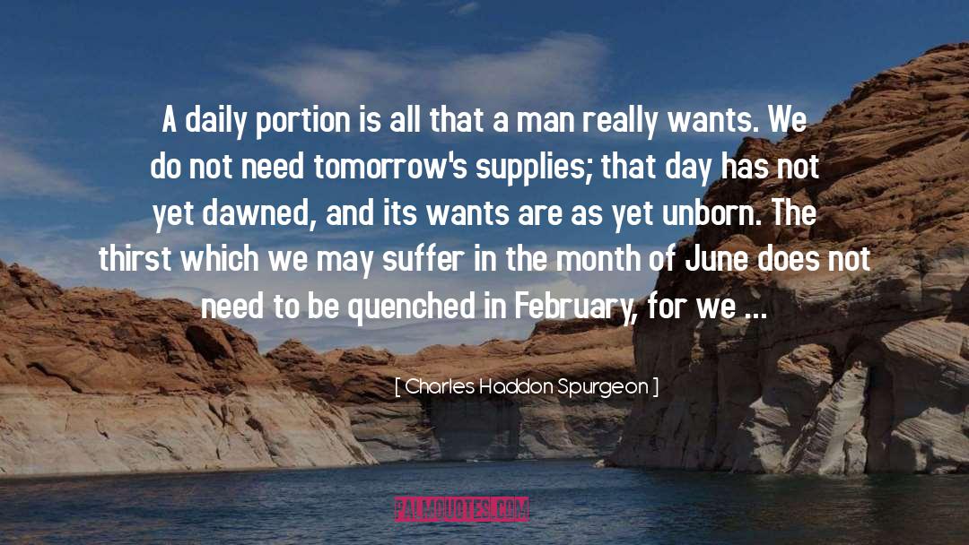 Supplies quotes by Charles Haddon Spurgeon