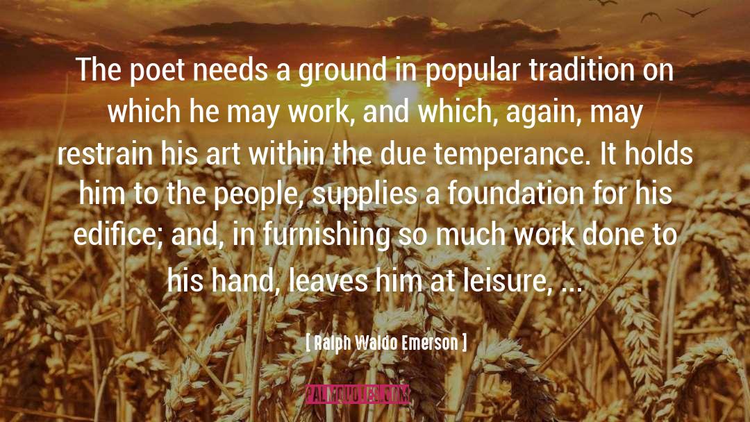 Supplies quotes by Ralph Waldo Emerson