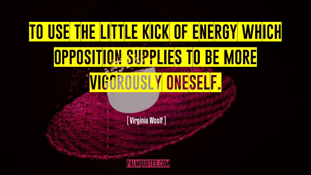 Supplies quotes by Virginia Woolf