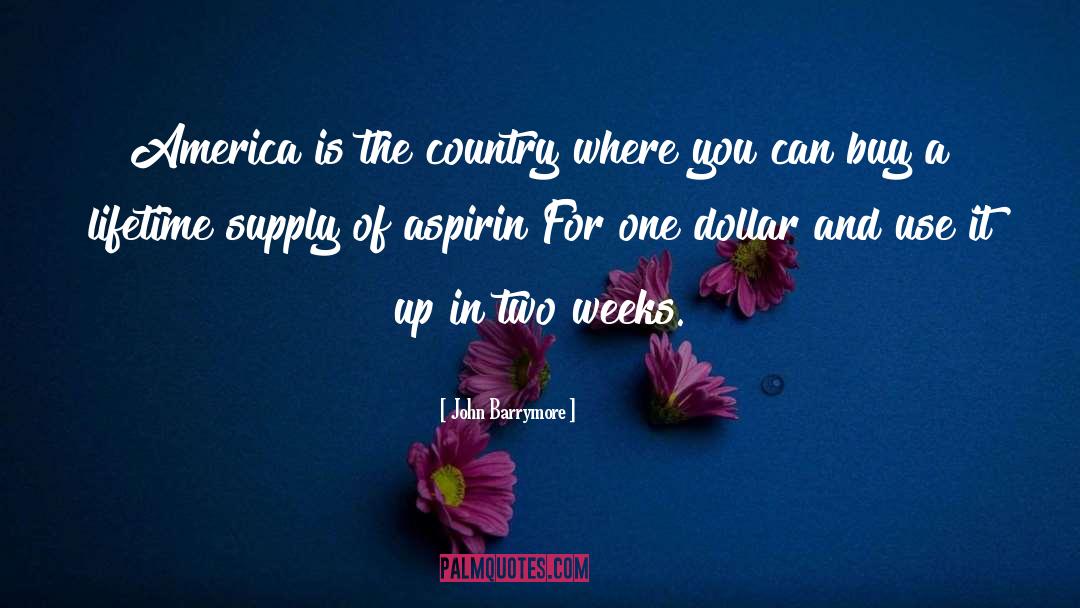 Supply Chain quotes by John Barrymore