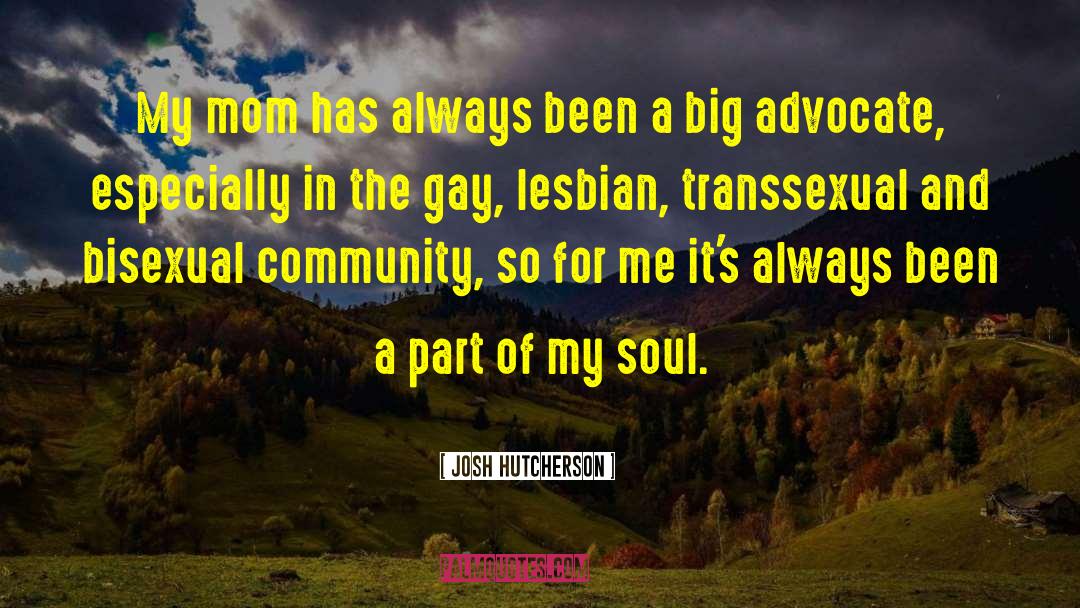 Support Gay Marriage quotes by Josh Hutcherson