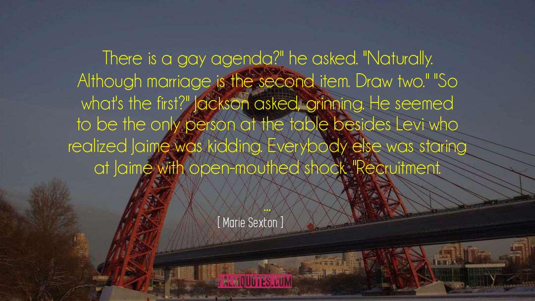 Support Gay Marriage quotes by Marie Sexton