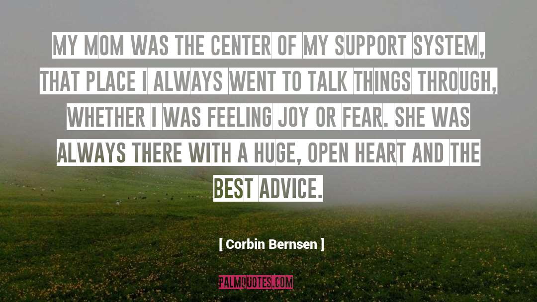 Support System quotes by Corbin Bernsen