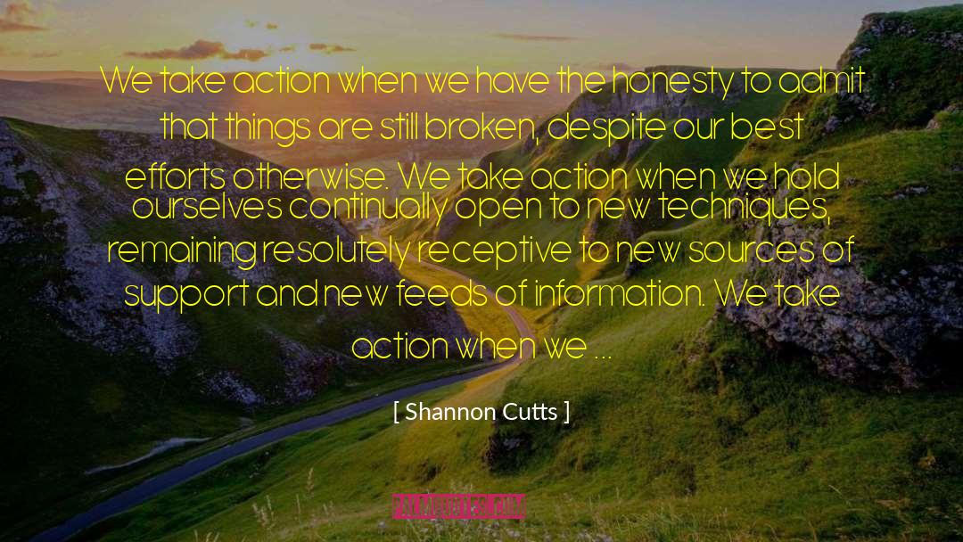 Support Systems quotes by Shannon Cutts