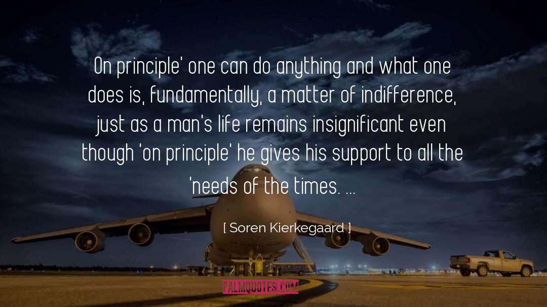 Support The Troops quotes by Soren Kierkegaard