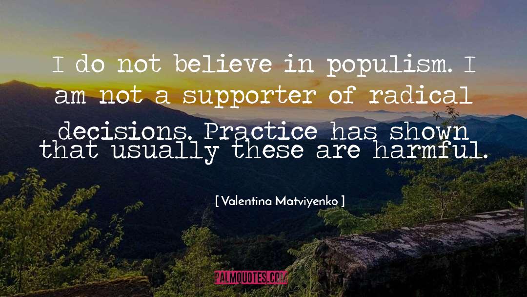 Supporter quotes by Valentina Matviyenko