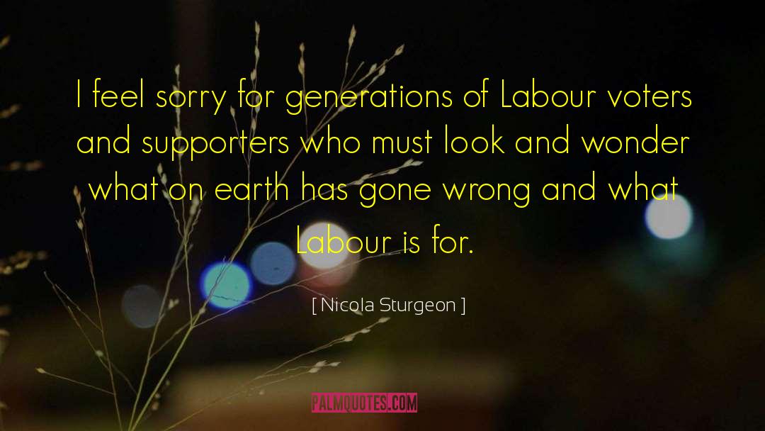 Supporters quotes by Nicola Sturgeon