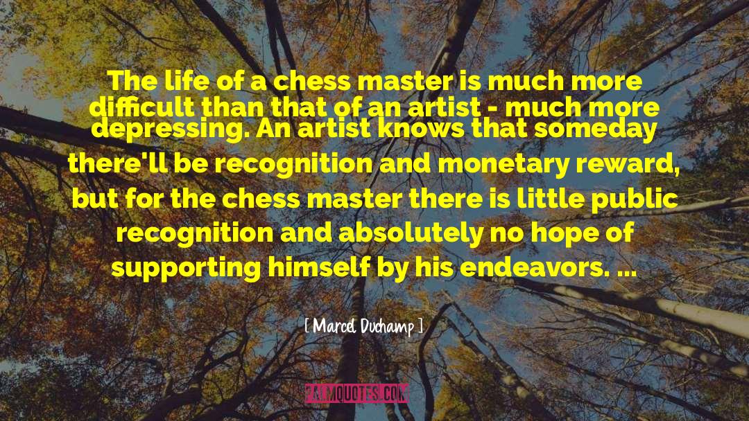 Supporting Actors quotes by Marcel Duchamp