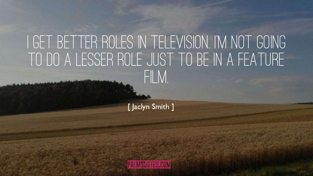 Supporting Roles quotes by Jaclyn Smith