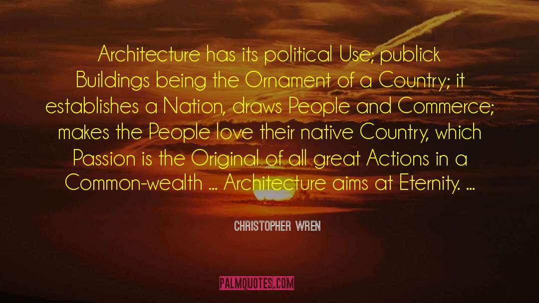 Supportive Actions quotes by Christopher Wren