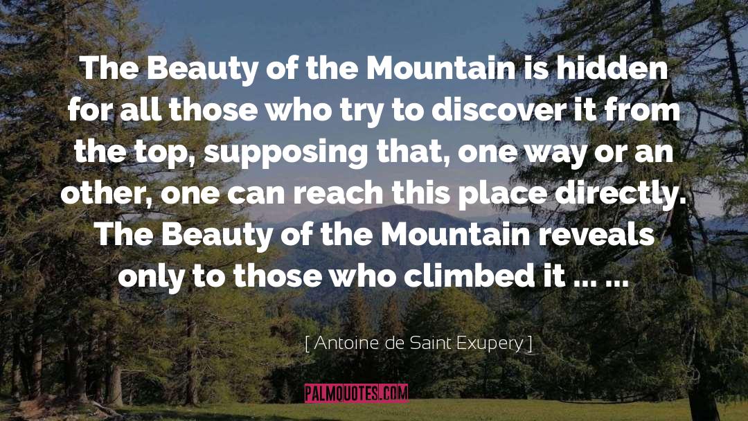Supposing quotes by Antoine De Saint Exupery