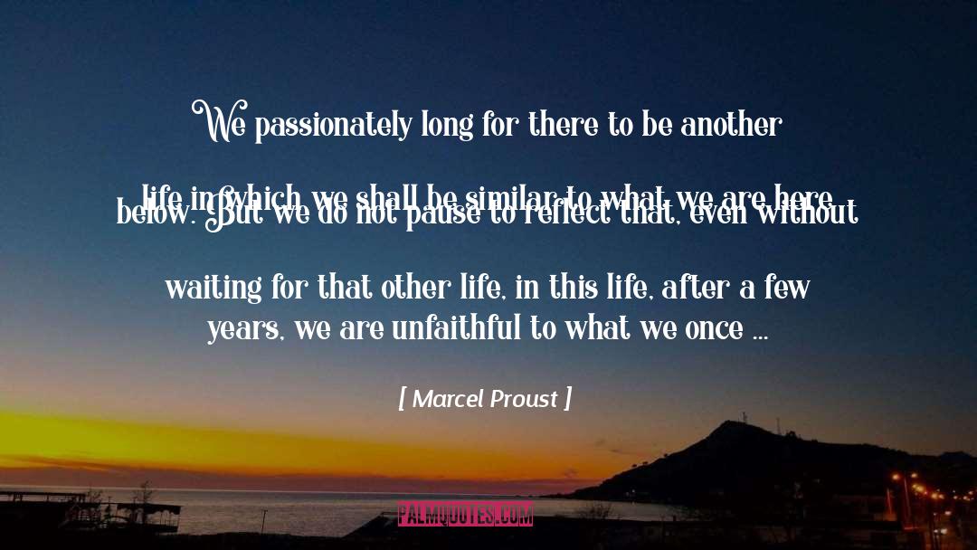 Supposing quotes by Marcel Proust