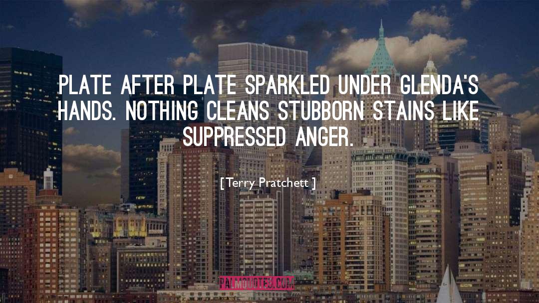 Suppressed Anger quotes by Terry Pratchett